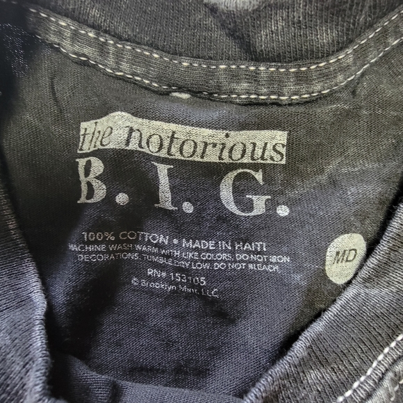 The Notorious BIG Retro Graphic Print Tee Shirt - Picture 5 of 6